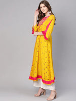 Embroidered Flamingo Kurta-PK4368-S