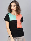 Colour Block Top-PKTL5203GRN-XS