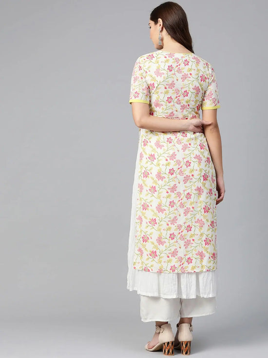 Floral Layered Kurta