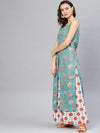 Printed Sleeveless Kurta With Palazzo