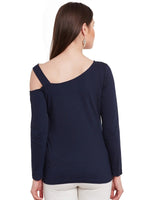 Pannkh Women's One-Shoulder Top