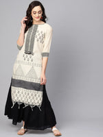 Straight Fit Border Kurta