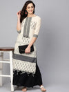 Straight Fit Border Kurta