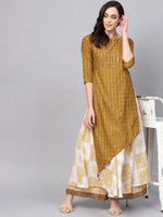 Handloom Lurex Double Layer Kurta