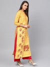 Tribal Print Straight Allover Kurta