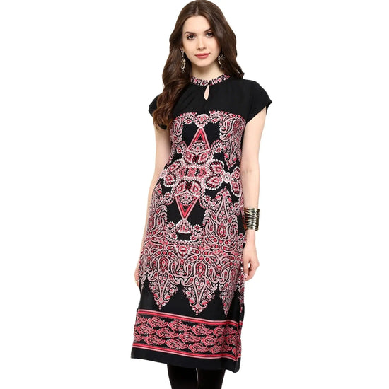 Pannkh Women's Paisely Print Kurti