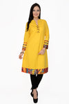 Pannkh Casual Full Sleeve Printed Women's Kurti-PK9001S