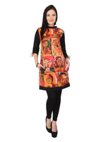 Casual 3/4 Sleeve Printed Kurti-Pk1002S