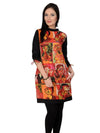 Casual 3/4 Sleeve Printed Kurti-Pk1002S