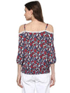 Pannkh Women's Floral Smoking Top