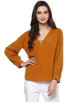 Pannkh Women's Triple Ring Top