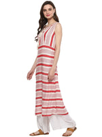 Pannkh Women's Striped Dori Kurta