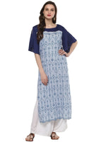 Pannkh Women's Embroidered Kurta