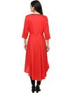 Pannkh Women's Solid Kurta With Pintucks