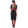 Picasso Black cotton Kurti