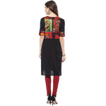 Picasso Black cotton Kurti