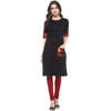 Picasso Black cotton Kurti