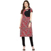 Pannkh Women's Flower Print Kurti