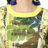 Pannkh Women's Forest Print Kurta