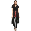 Pannkh Women's Cape Printed Kurti