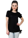 Knotted Top-PKT3005BLACK-XS