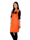 Pannkh Women's Casual 3/4 Sleeve Printed Kurti-PK10030NEW-S