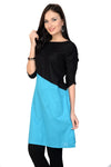 Casual 3/4 Sleeve Solid Kurti