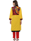 Pannkh Casual Full Sleeve Printed Women's Kurti-PK1017S