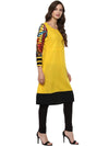 Pannkh Casual Full Sleeve Printed Women's Kurti-PK9005S