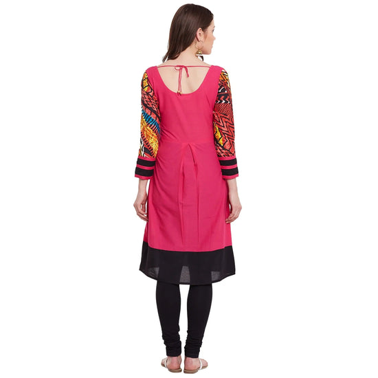 Pannkh Casual Full Sleeve Printed Women's Kurti-PK1005S