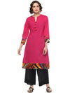 Pannkh Casual Full Sleeve Printed Women's Kurti-PK1001S