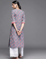 Women Printed Kurta and Pant Set-SKU-TTHGH2_SET2GRM