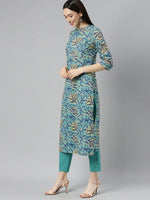 Women Yoke Printed Design Suit Set