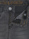 Tales & Stories Boys Grey Elastane Slim Fit Jeans