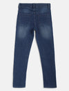 Tales & Stories Boys Blue Cotton Slim Fit Jeans-T198111-3-4-MB