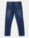 Tales & Stories Boys Blue Cotton Slim Fit Jeans-T198084-3-4-B