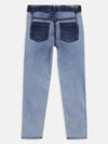 Tales & Stories Boys Light Blue Lycra Slim Fit Solid Jeans