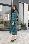 Enchanting Enamel Kaftan Dress