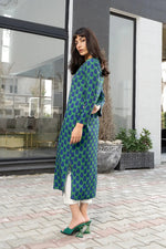 Enchanting Enamel Kaftan Dress