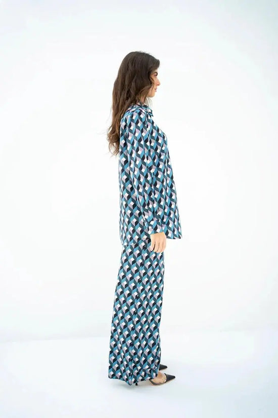 Ocean Opal Kaftan Gown