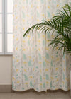 Winged Skies 100% cotton floral curtain for kids room, living room & bed room - Room darkening - Pack of 1-230421113