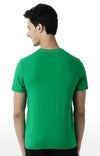 Huetrap Green Mens Short Sleeve Graphic Printed Tshirt-HT16MKGRAGRE00446