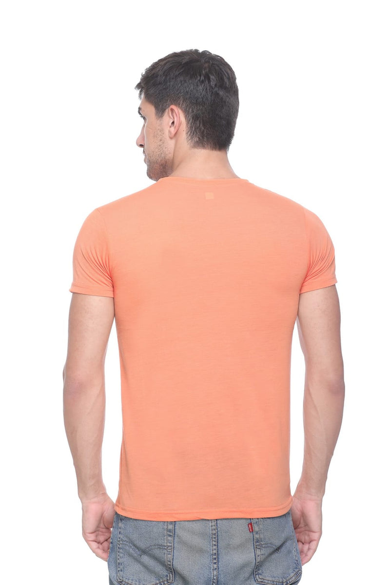 Soild Orange Pure Cotton T-shirt