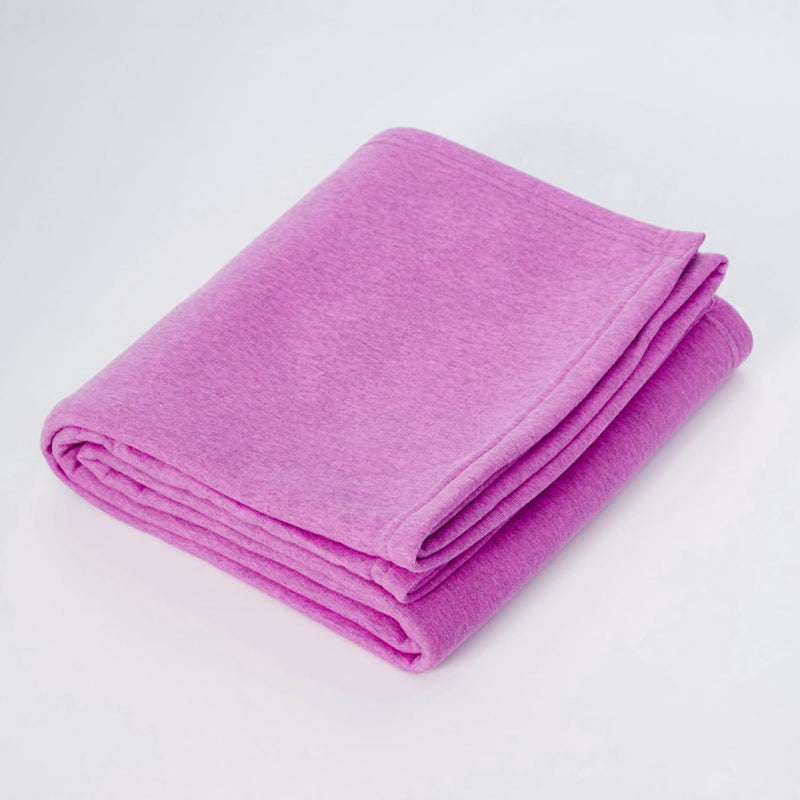 Melange Blanket Single Bed, Pink Solid - Size - 88*60 cm