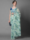 Sareemall Sea Green Wear Elite Georgette Sequence Work Saree With Unstitched Blouse