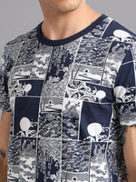 Urgear Splash Tees Printed Men's T-Shirt