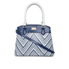 Kleio Boutique Bella Faux Leather Hand Weave Satchel Handbag for Women and Ladies