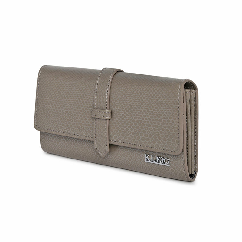 Kleio Iconic Multi Slots Clutch Wallet Purse for Women/Girls