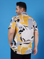 Instafab Premium Ink Plus Men Graphic Design Stylish Half Sleeve Casual Shirts