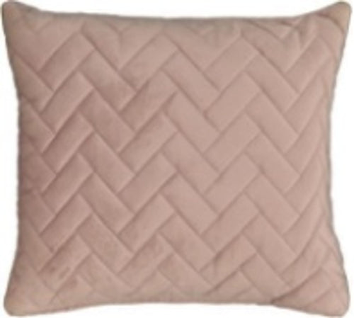 Beige Quilted Cushion - Size -45*45 cms